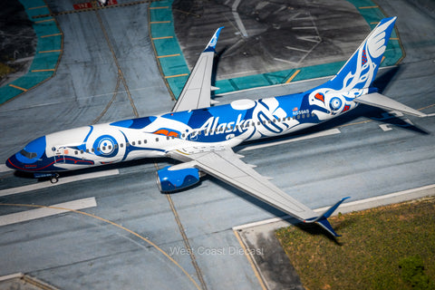 March Release NG Models Alaska Airlines Boeing 737-800 "Salmon People" N559AS - 1/200 new