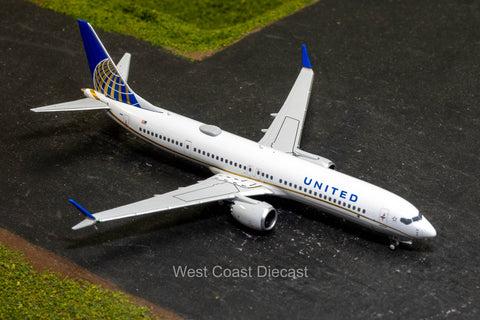 February Release NG Models United Airlines Boeing 737 MAX 9 "Merger Livery" N37508