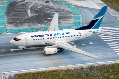 April Release Gemini Jets WestJet Boeing 737-600 "New Logo" C-GWSL - 1/200