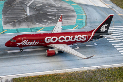 April Release Gemini Jets Alaska Airlines Embraer E175LR “Go Cougs” N661QX - 1/200