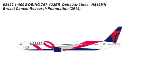 June Release Panda Models Delta Boeing 767-400ER “Research Foundation Livery” N845MH - Pre Order