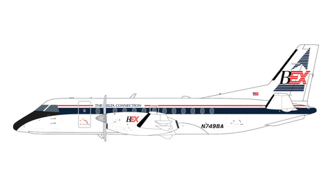 November 2025 Release Gemini 200 Business Express Airlines Saab 340A “The Delta Connection” N749BA - 1/200 - Pre Order