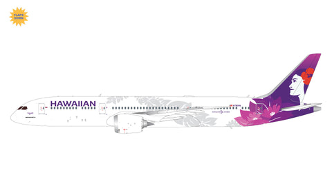 February Release Gemini Jets Hawaiian Airlines Boeing 787-9 Dreamliner "New Livery/Flaps Down" N780HA - Pre Order