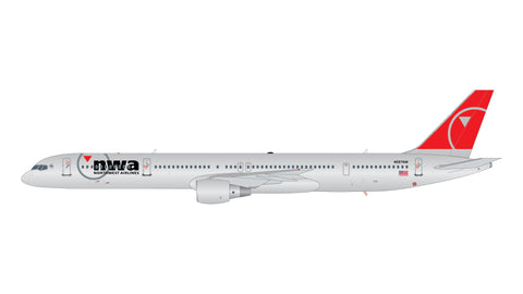 November 2025 Release Gemini 200 Northwest Airlines Boeing 757-300 “New Livery” N587NW - 1/200 - Pre Order