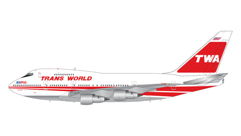 October Release Gemini Jets TWA Boeing 747SP “Twin Stripes” N58201 - 1/200 - Pre Order