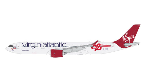 March 2025 Release Gemini Jets Virgin Atlantic Airways A330-900neo G-VSRB “40 th Anniversary” logo - 1/200 - Pre Order