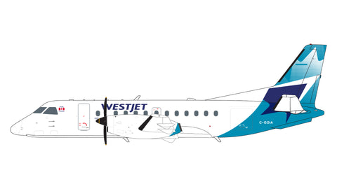 September Release Gemini Jets WestJet Saab 340B “New Livery” C-GOIA - 1/200 - Pre Order