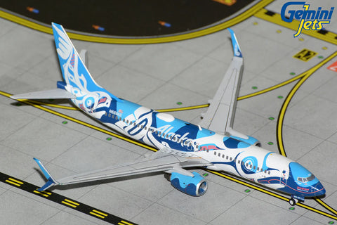 August 2025 Release Gemini Jets Alaska Airlines B737-800S N559AS “Xáat Kwáani”/”Salmon People” - Pre Order