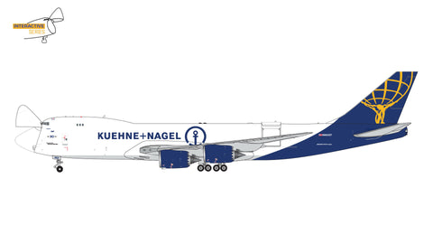 January 2025 Release Gemini Jets Atlas Air Boeing 747-8F "Kuehne+Nagel/Interactive” N862GT - Pre Order