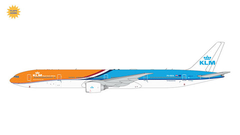 April Release Gemini Jets KLM Boeing 777-300ER "Orange Pride/Flaps Down" PH-BVA - Pre Order