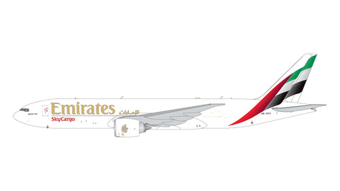 November 2025 Release Gemini Jets Emirates Boeing 777-200LRF "New Livery" A6-EFV - Pre Order