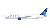 July Release Gemini Jets United Airlines Boeing 767-400ER “Evo Blue” N76064