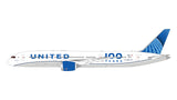 January 2026 Release Gemini Jets United Airlines Boeing 787-9 Dreamliner "Evo Blue/100 Years" N61101