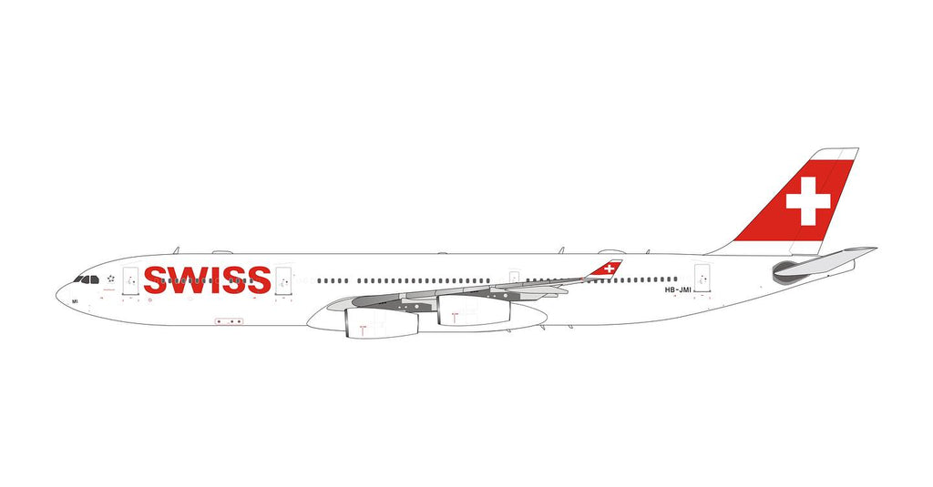 LAST ONE* June Releases Phoenix Models Swiss Airbus A340-300 HB