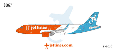 C Models Jetlines Airbus A320-200S C-GCJK - Pre Order