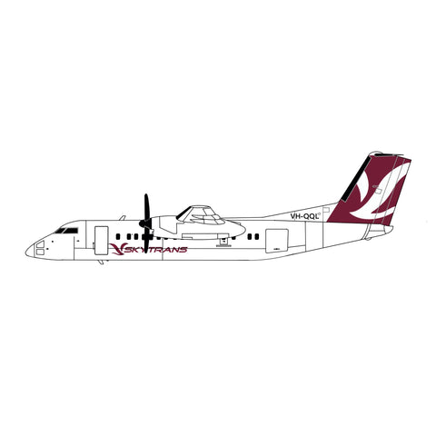3D Design Deck Skytrans Airlines DeHavilland Dash 8-Q300 VH-QQL - Pre Order