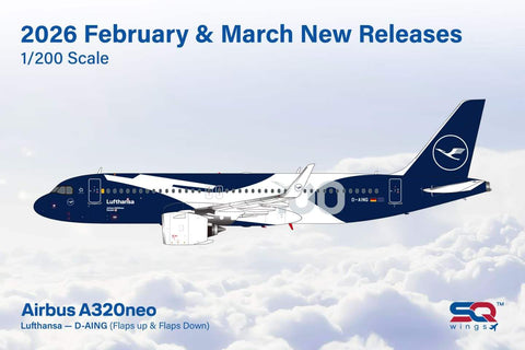 March 2026 Release SQ Wings Lufthansa Airbus A320neo 