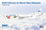 March 2026 Release SQ Wings Finnair McDonnell Douglas MD-11 - 1/200 - Pre Order