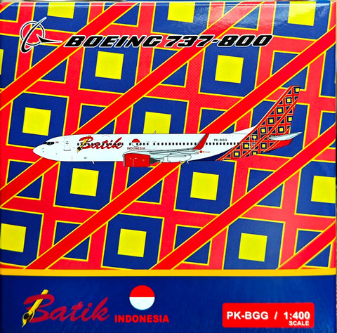 Panda Models Batik Air Boeing 737-800 PK-BGG - Pre Order