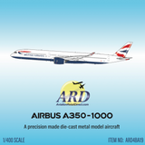 June 2026 Release British Airways Airbus A350-1000 "Union Flag" G-XWBF