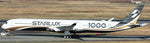 2025 *Future Release* AV400 Starlux Airlines Airbus A350-1000 "Carbon Fiber" B-58551 - Pre Order