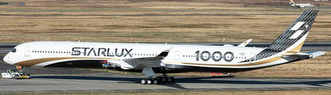 2025 *Future Release* AV400 STARLUX Airlines Airbus A350-1000 "Carbon Fiber" B-58551 - Pre Order