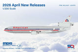 March 2026 Release SQ Wings American Airlines McDonnell Douglas MD-11 "Chrome Livery" N1766A