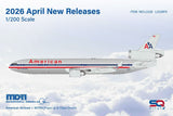 March 2026 Release SQ Wings American Airlines McDonnell Douglas MD-11 "Chrome Livery" N1754 - 1/200
