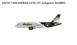 August Release Panda Models Allegiant Air Airbus A319 N328NV - Pre Order