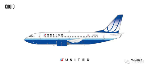 C Models United Airlines Boeing 737-300 “Tulip” N331UA - Pre Order