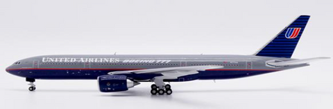 July 2025 Release JC Wings United Airlines Boeing 777-200 "Battleship""Boeing 777" N777UA - Pre Order