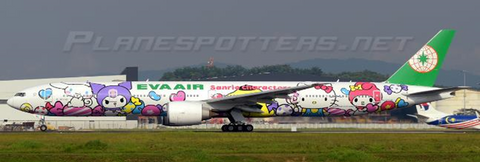 *今後のリリース* 2025 JC Wings EVA Air Boeing 777-300ER "Lolly Jet" B-16740 - 1/200 - 予約注文