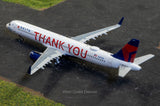 NG Models Delta Airbus A321 "Thank You" N391DN