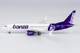 February Release NG Models Bonza Airline Boeing 737 MAX 8 "White Winglets" VH-UJT