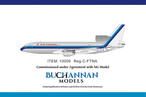 July Release Buchannan Models Air Canada Lockheed L1011-100 “Eastern Airlines Hybrid” C-FTNA - Pre Order