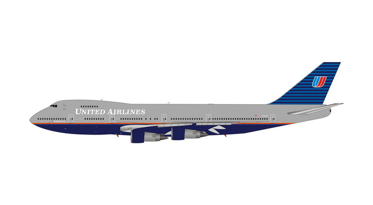 June Releases Phoenix Models United Airlines Boeing 747-200 “Battleshi ...