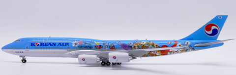 April Release JC Wings Korean Air Boeing 747-8 "2019 Children Painting" HL7630 - Pre Order