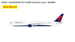 September Release Panda Models Delta Airlines Boeing 767-400ER N825MH - Pre Order