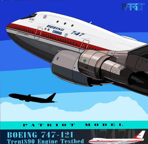 September Release Patriot Model Boeing 747-100 “Trent 800 Testbed” N7470 - Pre Order