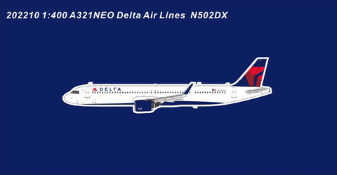 *LAST ONE* Panda Models Delta Airbus A321neo N502DX