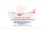 Buchannan Model NG Model Canada 3000 Boeing 757-200 C-FOON