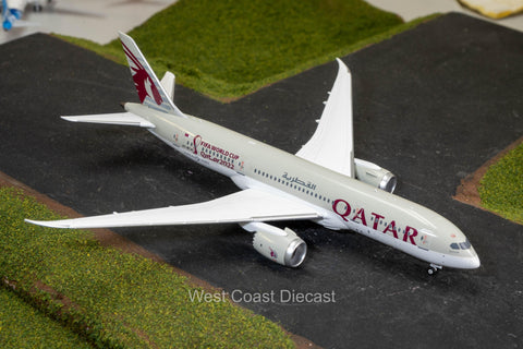 *LAST ONE* February Release NG Models Qatar Airways Boeing 787-8 Dreamliner "FIFA World Cup Qatar 2022 Sticker" A7-BCA