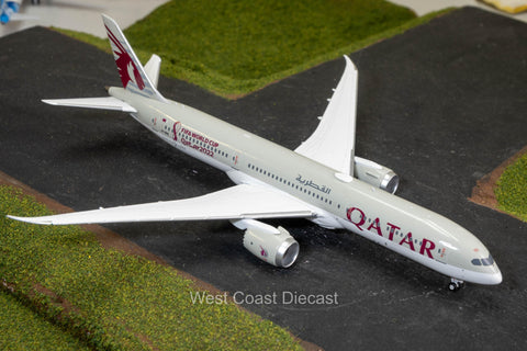 *LAST ONE* February Release NG Models Qatar Airways Boeing 787-9 Dreamliner "FIFA World Cup Qatar 2022 Sticker" A7-BHE