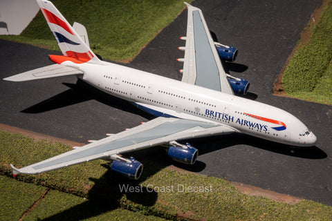 *DAMAGED* Gemini Jets British Airways Airbus A380 “Union Flag” G-XLEA
