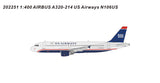 Panda Models US Airways Airbus A320 “New Livery/Miracle On The Hudson” N106US