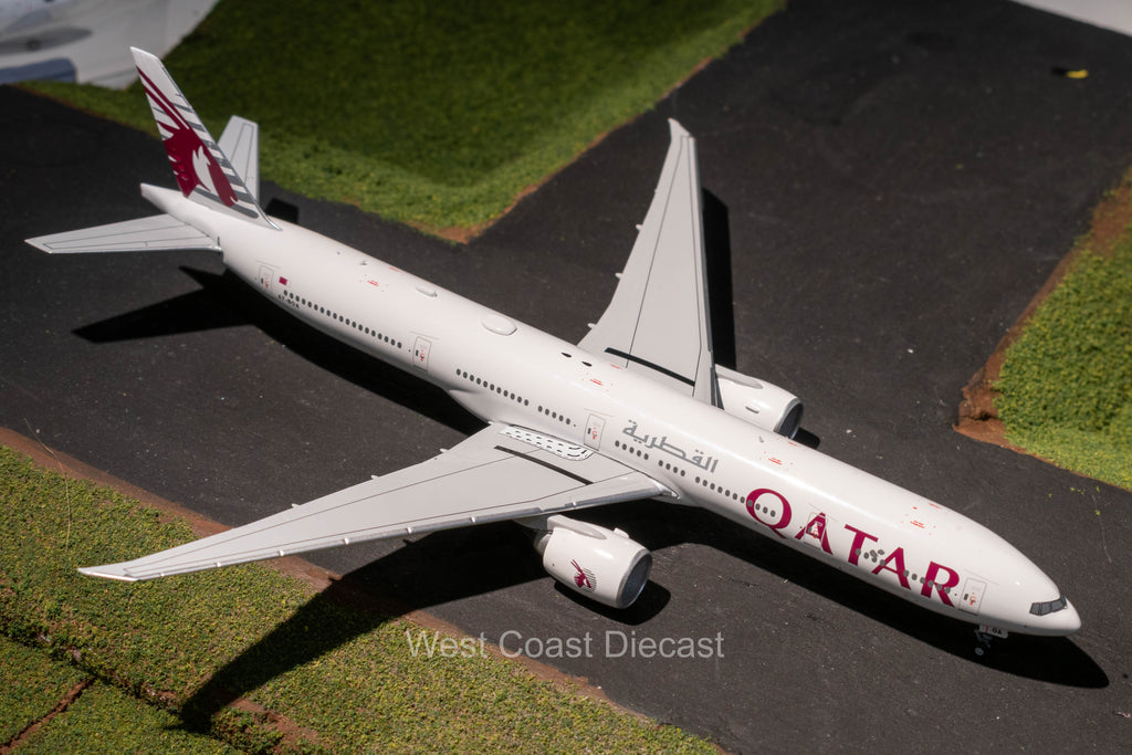 LAST ONE* NG Models Qatar Airways Boeing 777-300ER A7-BOA – West